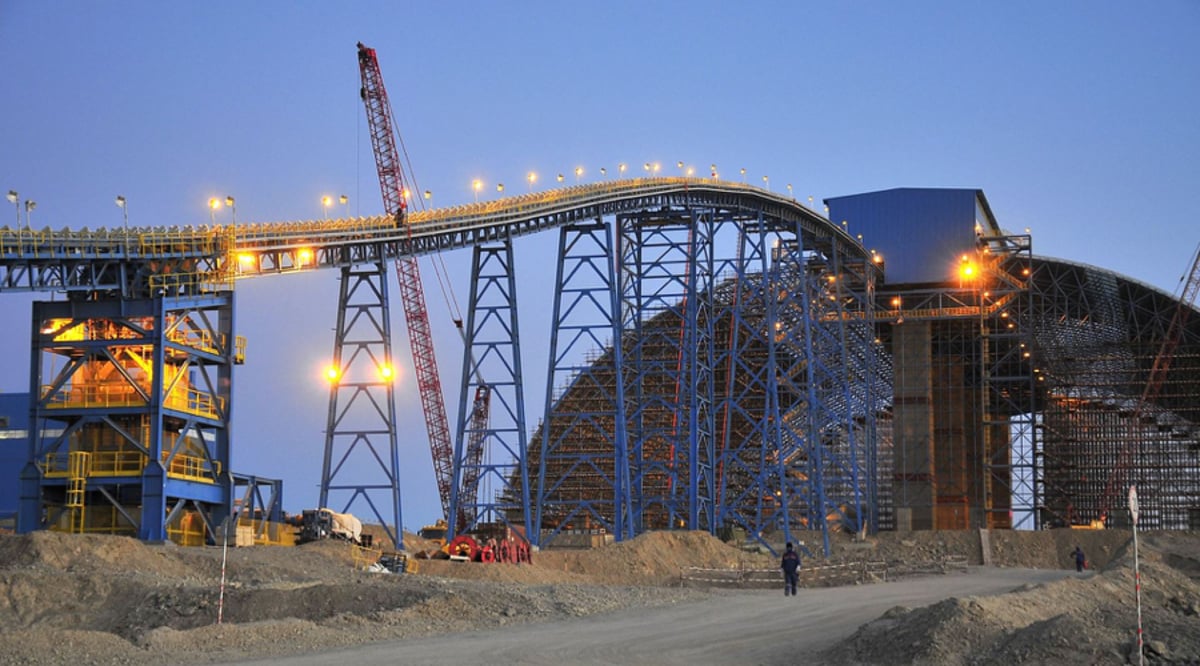 Oyu Tolgoi copper and gold mine, Mongolia